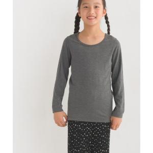 tシャツ キッズシルクタッチ長袖Tシャツ キッズ...の商品画像