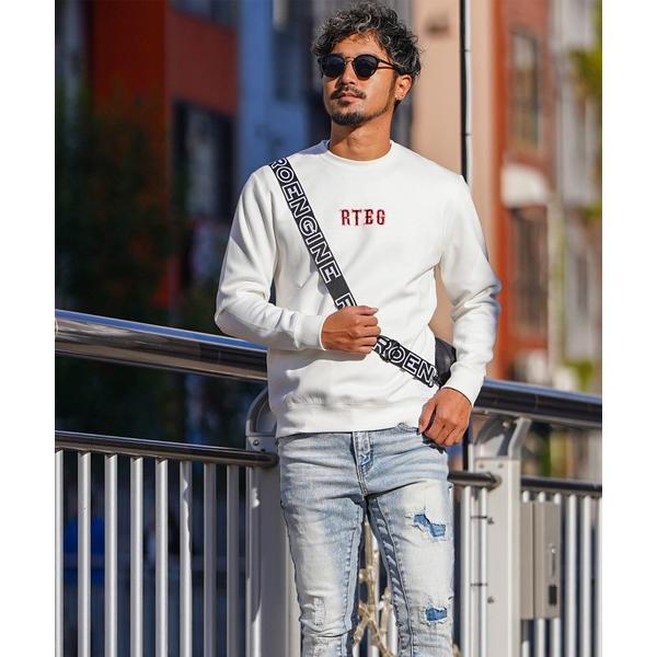 トレーナー スウェット RTEGネオン＆Rスウェットプル メンズ