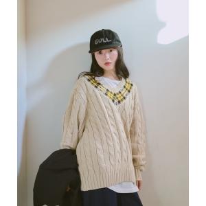 PAMM◇ニット・セーター(薄手)/FREE/アクリル/BLU/pm1117 : セカンド