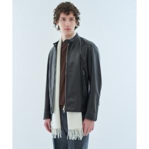 マフラー ESTNATION / ソリッド カシミヤマフラー メンズ