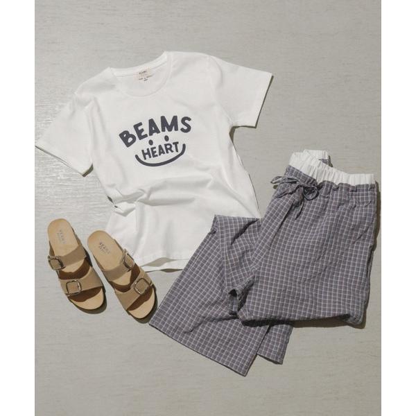 tシャツ 半袖 「新色登場の定番名品」スマイルロゴ Tシャツ（M〜L） レディース