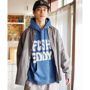 シャツ 「niko and ...JEANS 2025SS」ブリーチデニムワイドシャツ メンズ