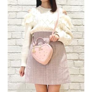 GOLDS♡ビジュー付きハートバックル♡ピンクグラデーション♡ホルタートップス レースアップハートビジューグラデーションフラッタ―(小)(FREE
