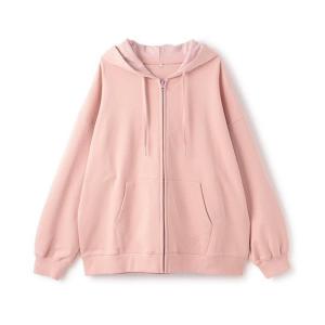 パーカー 「ベーシック/裏起毛」「綿100%」ジ...の商品画像