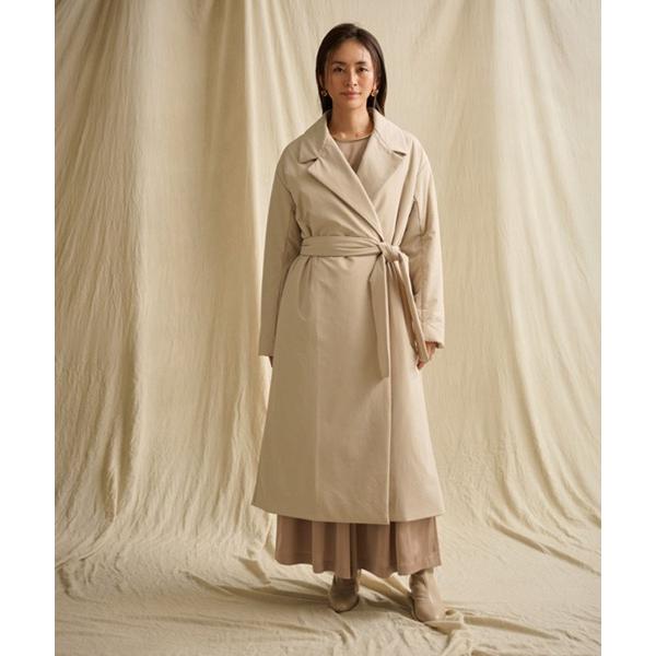 コート アウター 「スタイリスト福田麻琴さんコラボ」ドレスガウンコート/212061 レディース