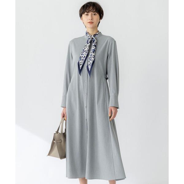 シャツワンピース 「洗える」ライトクロス ワンピース