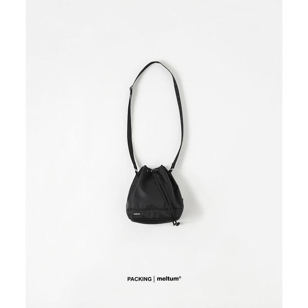 ショルダーバッグ ×PACKING COMPACT DRAWSTRING BAG メンズ レディース