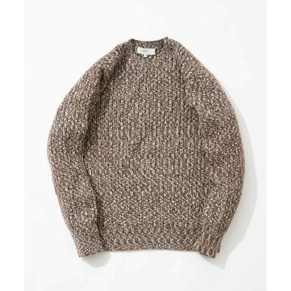 セーター ニット 「WEB限定」「XLサイズあり」スラブリブクルーネックニット メンズ