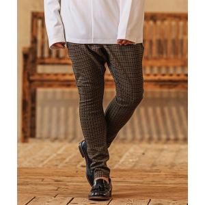 パンツ mp13096- Check Ponti Jodhpurs Pants ジョッパーズパンツ メンズ