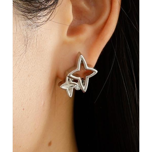 イヤリング JewCas スターきらきらエアフィットイヤリング「JC4816」 レディース メンズ