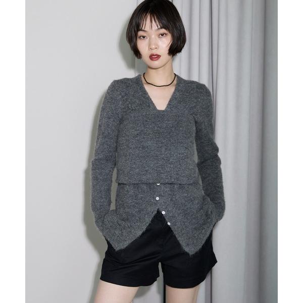 ニット セーター ビスチェセットニットカーディガン レディース