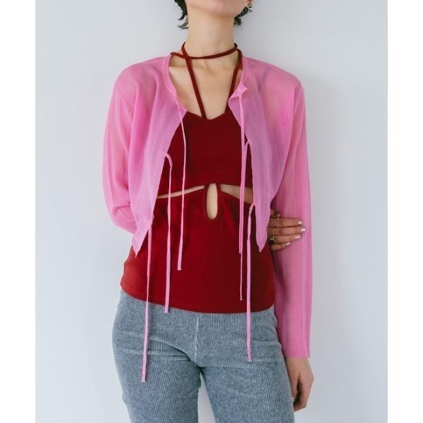 キャミソール Cut Out Design Camisole/カットアウトデザインキャミソール