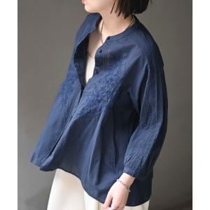 sakishimatokyo ブラウス シャツ 「sakishimatokyo premium」インド綿