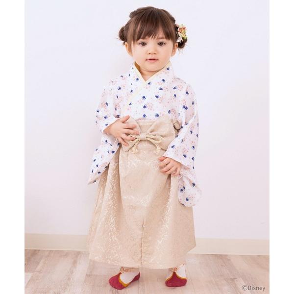 着物 「限定ディズニーデザイン」3WAY 2ピース袴ロンパース  「誕生日 記念日 お食い初め お宮...