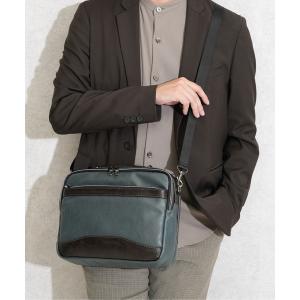 ショルダーバッグ 「SONNE /ゾンネ」横型ショルダーバッグ メンズ レディース