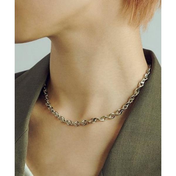 チョーカー 「GOLDY」ツイスト オーバル チェーン チョーカー 3220552 レディース