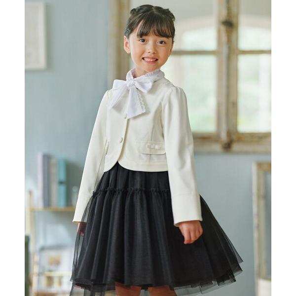 ノーカラージャケット アウター 「110-140cm」ノーカラー ジャケット キッズ 子供服 女の子