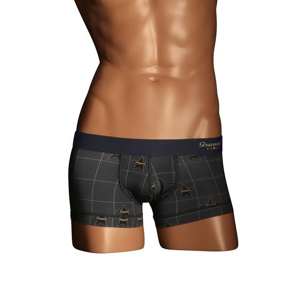 ボクサーパンツ Gravevault グレイブボールト TIMELESS メンズ ローライズ ボクサ...