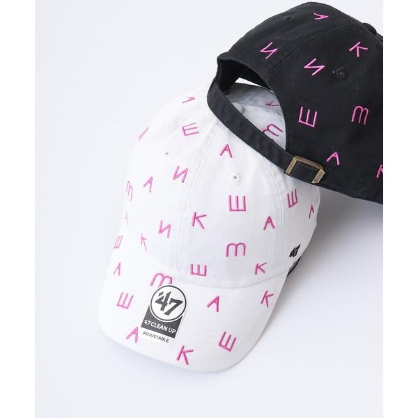 キャップ 帽子 MLB公認 47BRAND×MISHKA CLEAN UP BBCAP コラボ クリ...