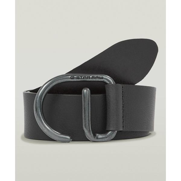 ベルト VINTAGE BUCKLE BELT/ヴィンテージライクGバックルレザーベルト メンズ レ...