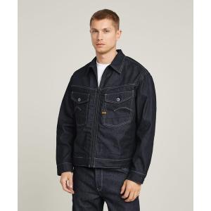 デニムジャケット gジャン DAKOTA ZIP JACKET/ベーシックデザインジップデニムジャケット メンズ