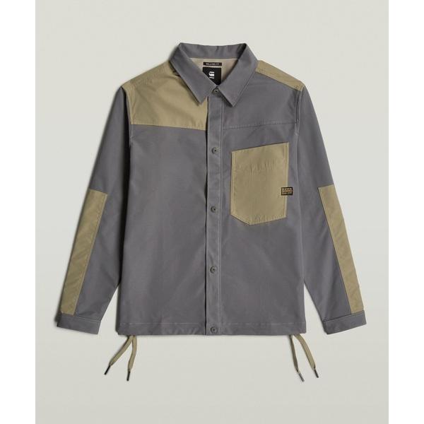 シャツ ONE POCKET RELAXED PM SHIRT/パネル切り替えデザインリラックスシャ...