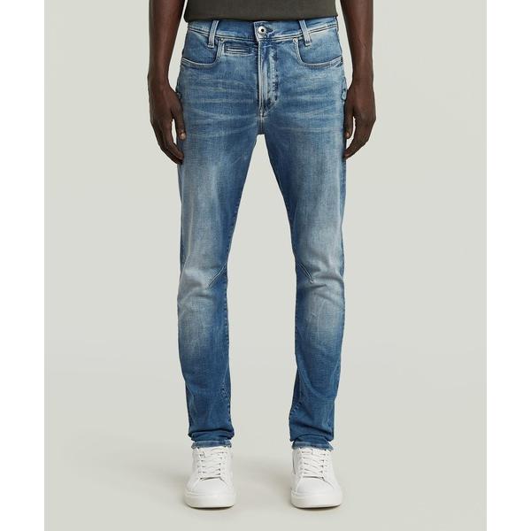 ジーンズ D-STAQ 3D SLIM ZIP JEANS/立体裁断スリムテーパードジーンズ メンズ