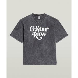 tシャツ UNISEX FOXY BOXY T-SHIRT/ヴィンテージライクオーバーダイグラフィックロゴTシャツ メンズ レディース｜ZOZOTOWN Yahoo!店