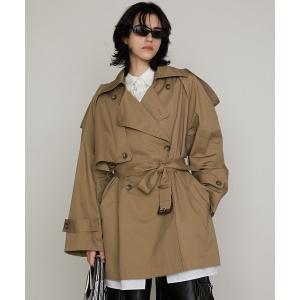 トレンチコート コート カットアウトトレンチコート / Cut-out Trench Coat レディース