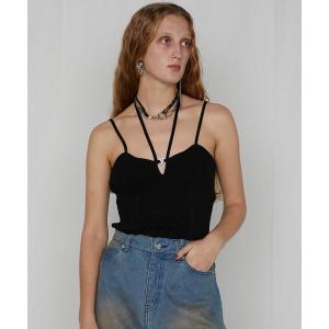 FETICO（フェティコ） fetico MESH KNIT SHAPED-NECK BODYSUIT FTC242