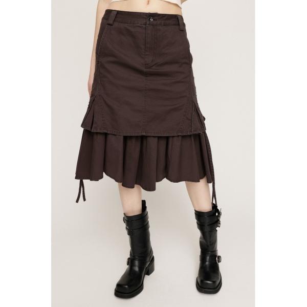 スカート L/W WASHED MIDDLE MARMAID SK ローウエスト ウォッシュド ミド...