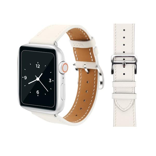 腕時計 アップルウォッチバンド　スイフトレザー 本革「38/40/41/42(Series10)mm...