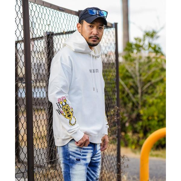 パーカー W/R N/タイガーフーディー メンズ