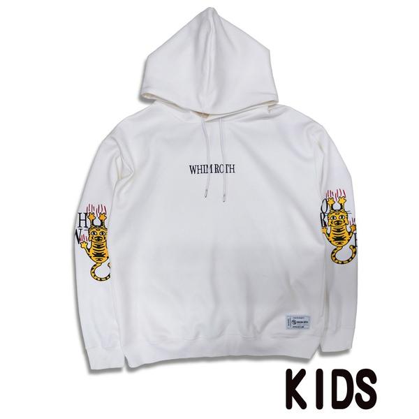 パーカー W/R N/タイガーフーディーキッズ キッズ 子供服 男の子 女の子