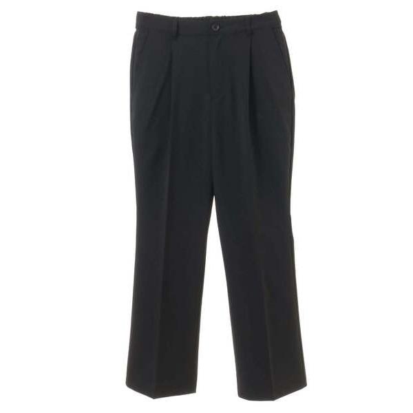 スラックス パンツ SEMIFLARE STRETCH SLACKS レディース