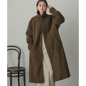 「SENSE OF PLACE by URBAN RESEARCH」 ステンカラーコート MEDIUM カーキ メンズ