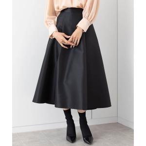 スカート バックサテンボリュームスカート