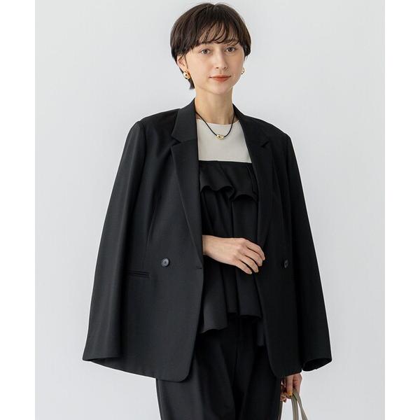 ジャケット テーラードジャケット 「Oggi3月号掲載/セットアップ対応」 ライトクロス ジャケット...