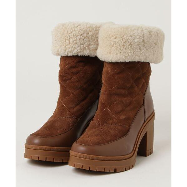 ブーツ ローレン ラルフ ローレン CORALINE ブロックヒールブーツ レディース