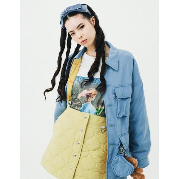 ブルゾン ジャンバー AVIREX x little sunny bite nylon revers...