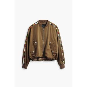 Desigual（デシグアル） ミリタリージャケット モッズコート レザー