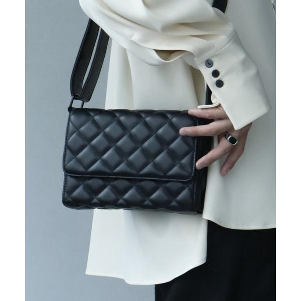 ショルダーバッグ 「welise/ウェライズ」アーティフィシャルスキン オールキルティング ショルダ...