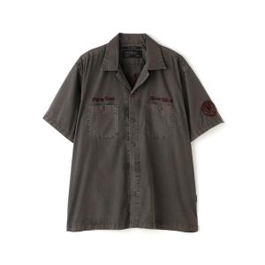 シャツ FADED WORK SHIRT ”USAFA” / フェイド 半袖ワークシャツ / AVIREX / アヴィレックス メンズ レディース