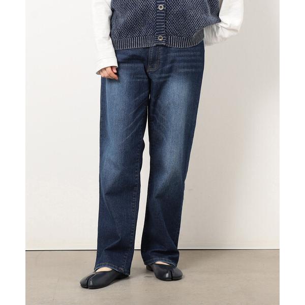 ジーンズ デニム デニムパンツ ストレッチデニム　ストレートパンツ レディース