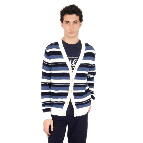 カーディガン FLORRY Striped Cardi カーディガン メンズ