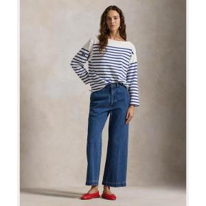 「美品」PoloRalphLauren ポロラルフローレンワイドレッグ チノパン POLO RALPH LAUREN / ポロ ラルフ ローレン ワイドレッグ チノ