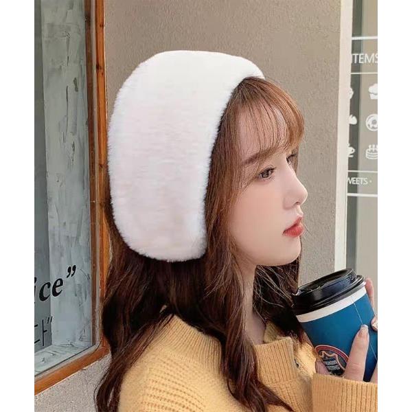 耳当て イヤーマフ もこもこ イヤーマフ レディース