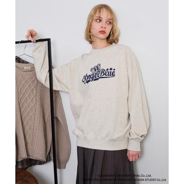 トレーナー スウェット 「ANGEL BLUE×apresjour mignonコラボ」裏起毛プリン...