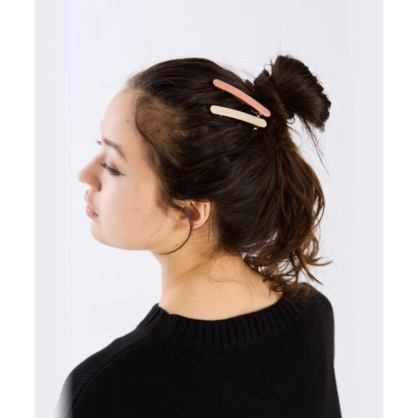 ロゴ ヘアバレッタ