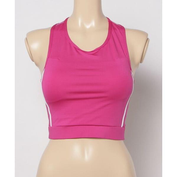 タンクトップ ノースリーブ IRAL_FR2 / LINE MESH BUSTIER レディース メ...